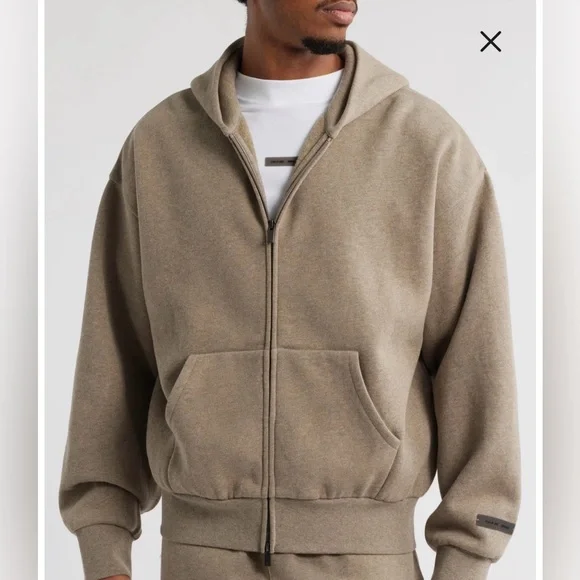 FEAR OF GOD ESSENTIALS Classic Full Zip Up Hoodie BNWT